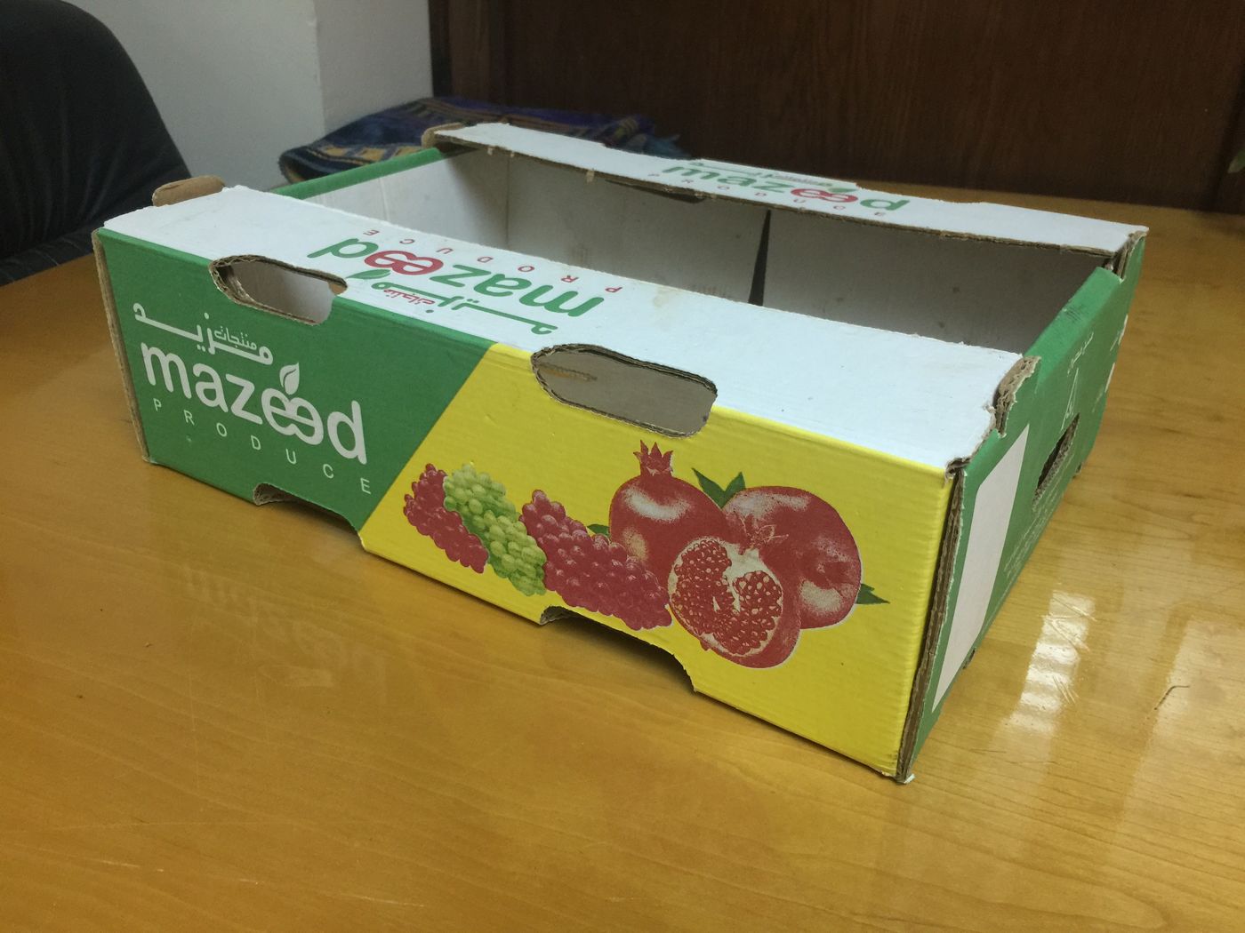 Mazeed Produce export carton